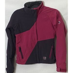 Helly Hanson‎ Perfect Balance Womens XS Ski Jacket Pink Dk Purple Fleece Lined